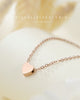 Stainless Steel Heart Pendant Necklace, Gold Silver and Rose Gold Heart Necklace,Matching Earrings, Gift for Her