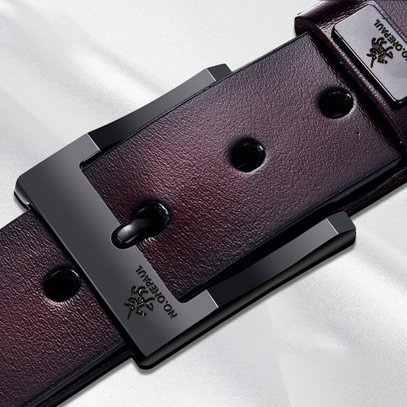 Genuine Leather For Men's Casual Belts Fashion Designer