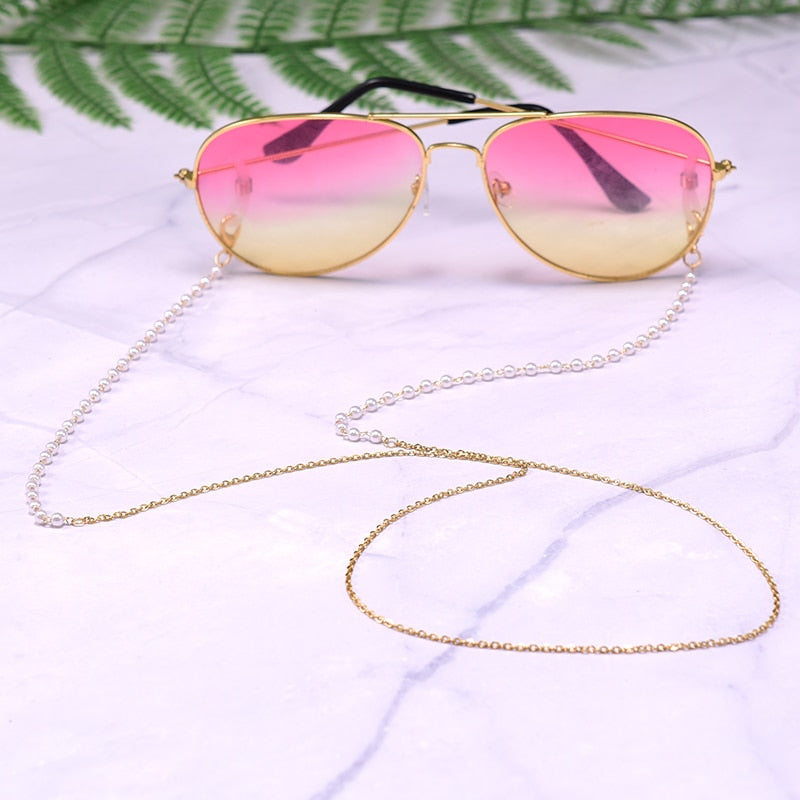 Luxury Pearl Sunglasses Chain