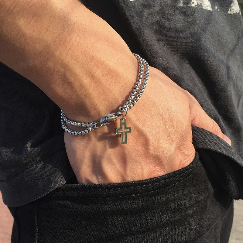 Rolo Chain Bracelet for Men
