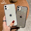 Load image into Gallery viewer, Fashion Gradient Laser Love Heart Leaf Pattern Case For iPhone
