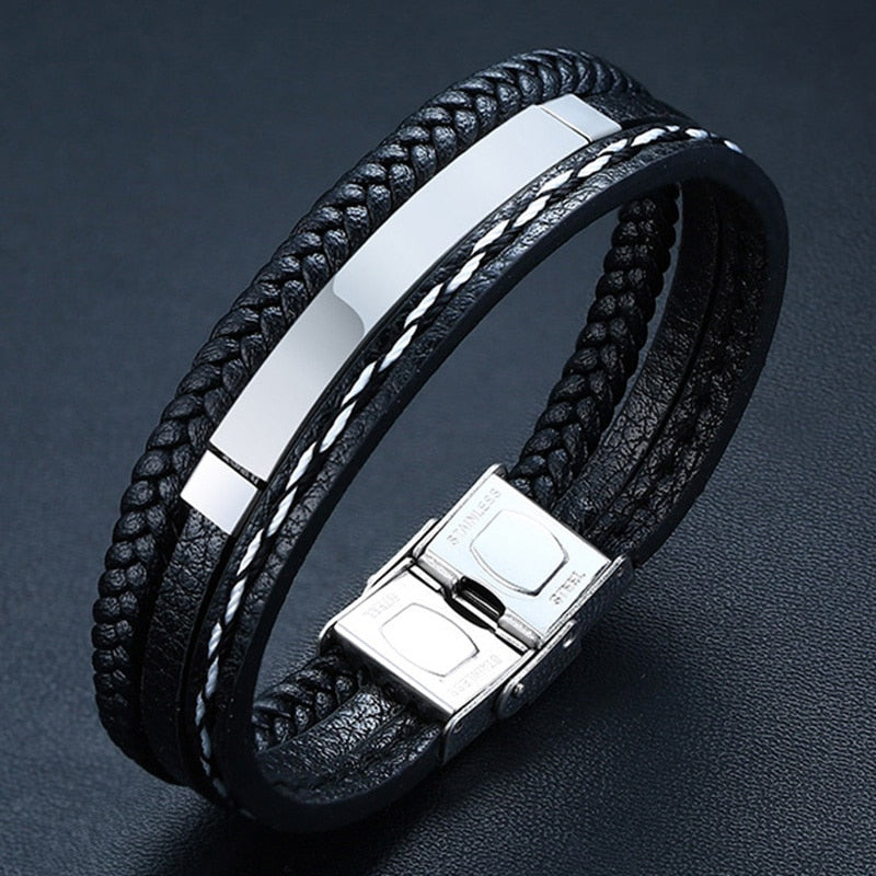 Fashion Multi Layer Leather Bracelets