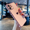 Elegant Love Heart Phone Case For iPhone