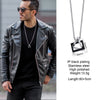 Load image into Gallery viewer, Popular Men Necklace,Interlocking Square Triangle Male Pendant,Stainless Steel Modern Trendy Geometric Necklaces,Hipster Jewelry