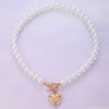 Load image into Gallery viewer, Tocona Luxury Pearl Heart Choker Necklace